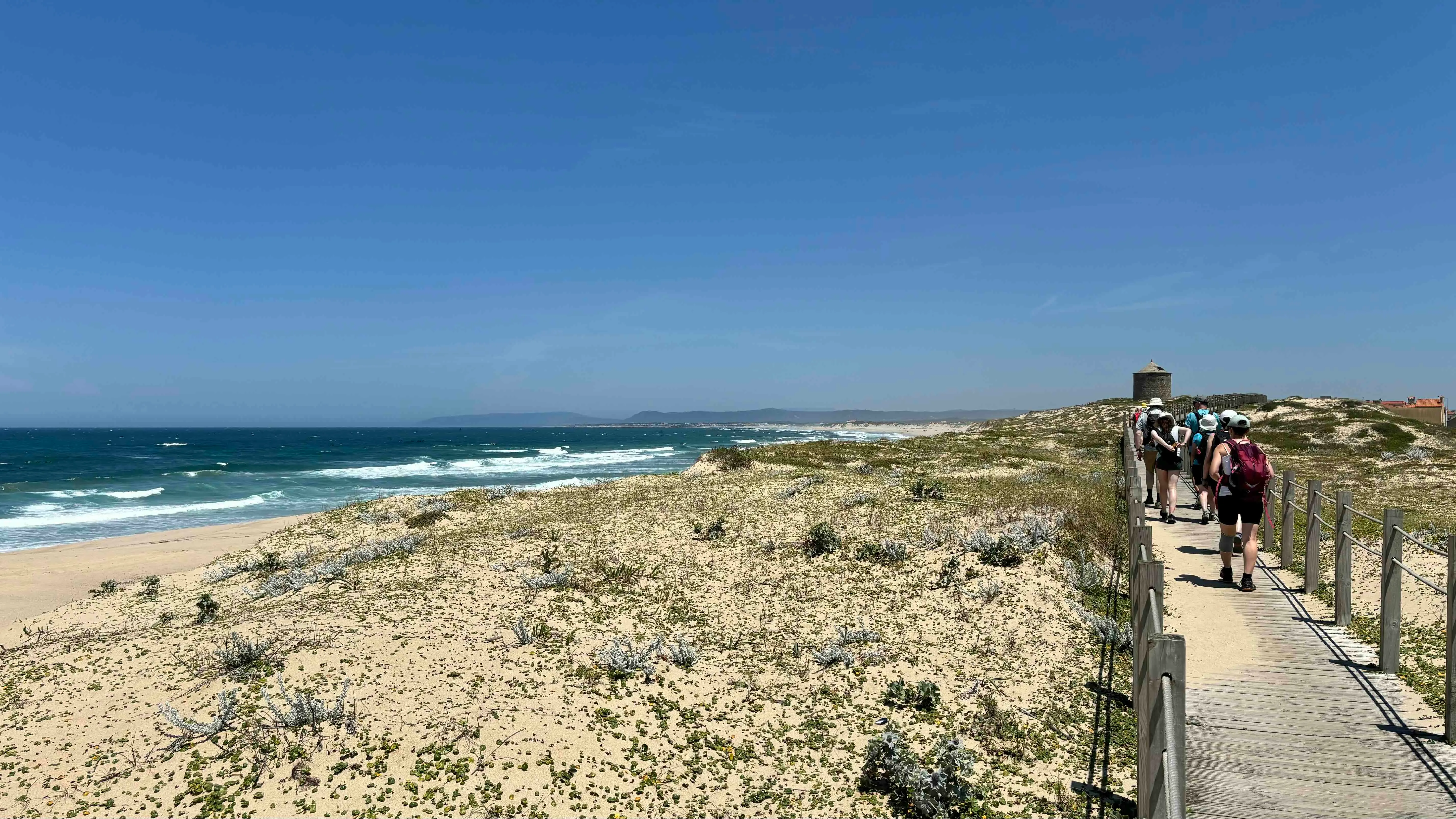 Lovely day to walk along the coast