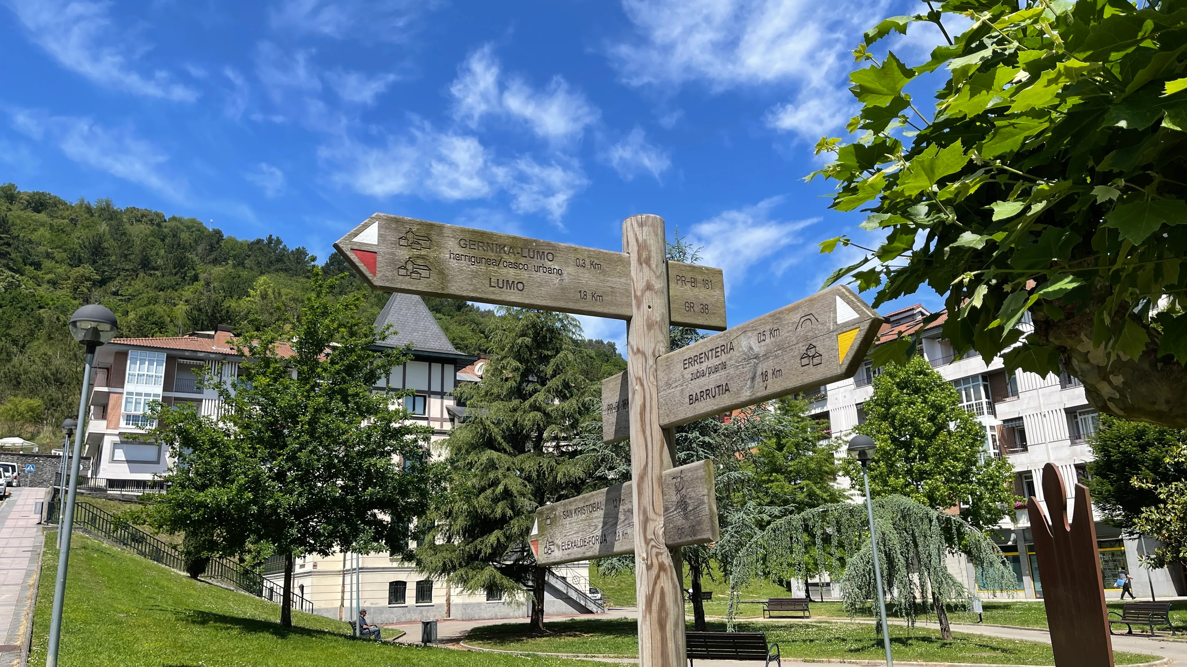 Sign for Gernika